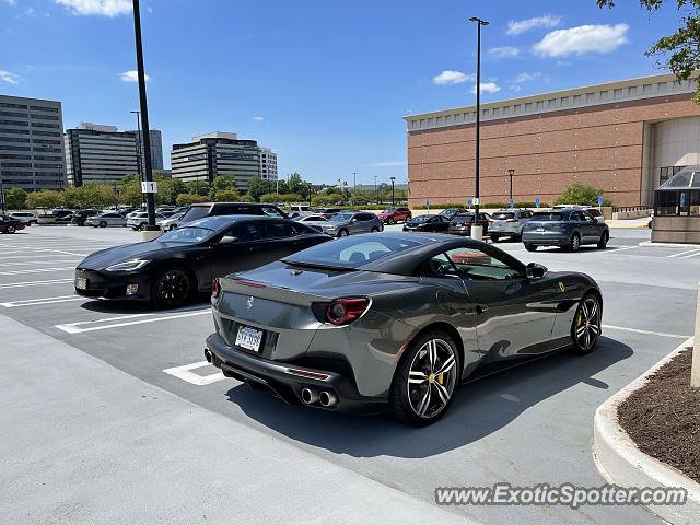 Ferrari Portofino spotted in Tysons Corner, Virginia