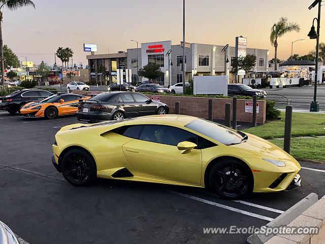 Lamborghini Huracan spotted in Northridge, California
