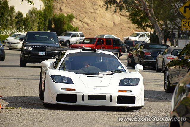 Mclaren F1 spotted in Los Angeles, California