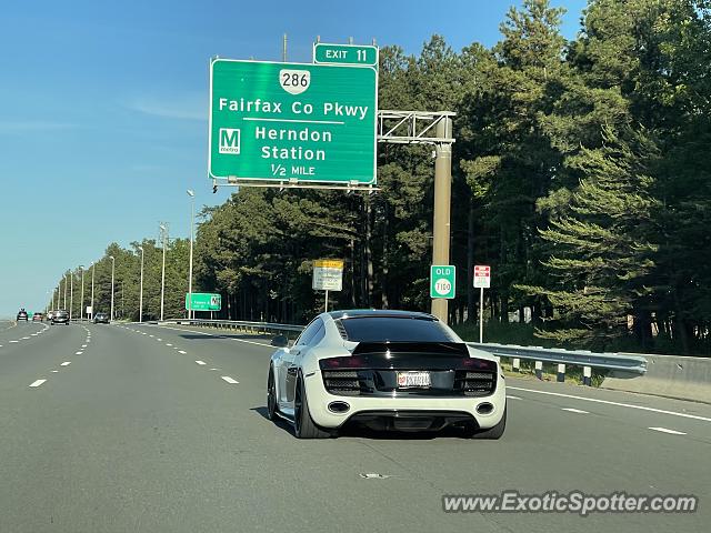Audi R8 spotted in Herndon, Virginia