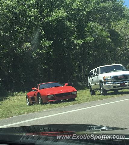 Ferrari 348 spotted in Amelia island, Florida