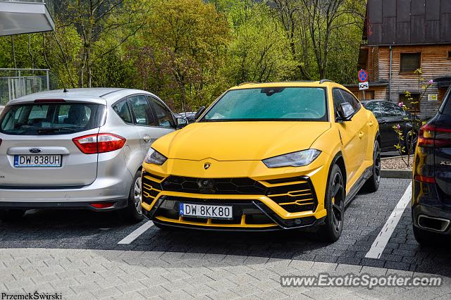 Lamborghini Urus spotted in Karpacz, Poland