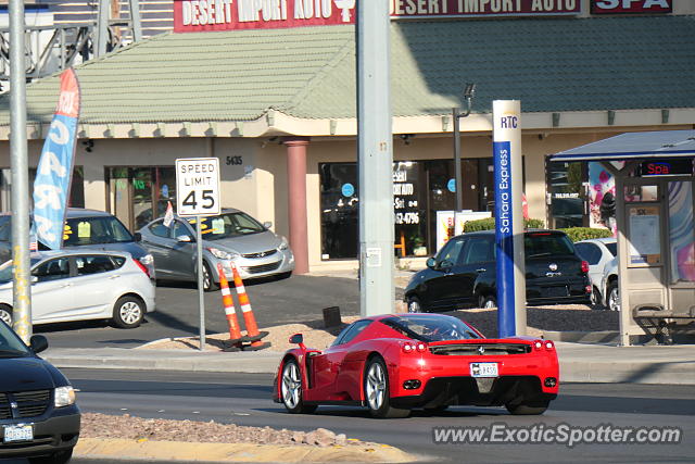 Ferrari Enzo spotted in Las Vegas, Nevada