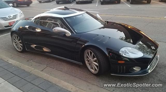 Spyker C8 spotted in Crystal Lake, Illinois