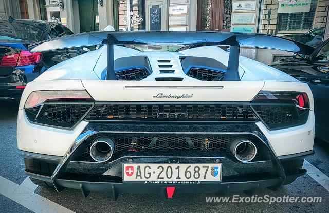 Lamborghini Huracan spotted in Zurich, Switzerland