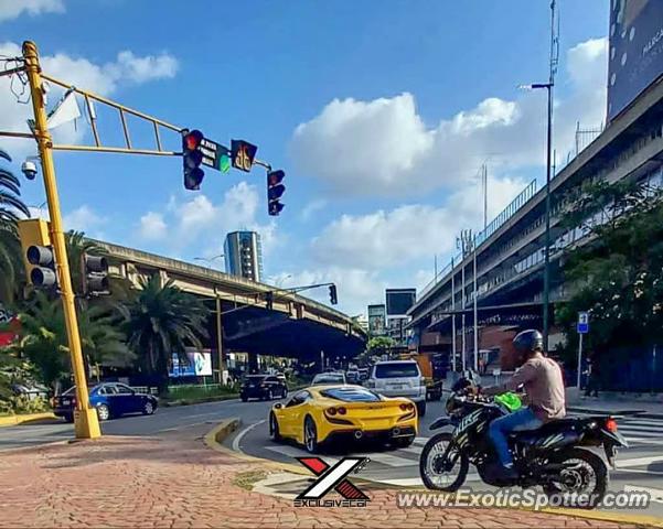 Ferrari F8 Tributo spotted in Caracas, Venezuela