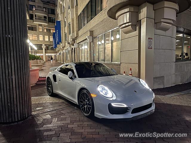 Porsche 911 Turbo spotted in Washington DC, United States