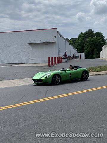 Ferrari Monza SP1 spotted in Charlotte, North Carolina