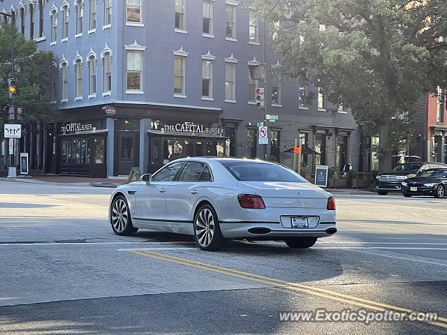 Bentley Flying Spur spotted in Washington DC, United States