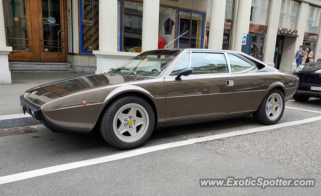Ferrari 308 GT4 spotted in Zurich, Switzerland