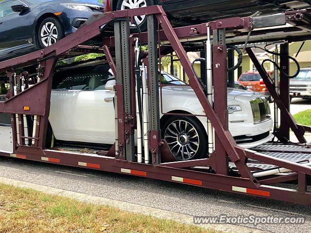Rolls-Royce Wraith spotted in Jacksonville, Florida