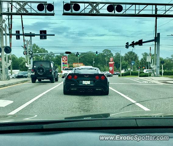 Chevrolet Corvette ZR1 spotted in Jacksonville, Florida