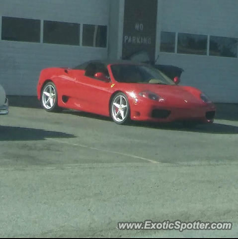 Ferrari 360 Modena spotted in Greensboro, United States