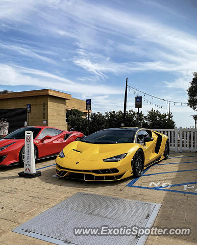 Lamborghini Centenario spotted in Malibu, California