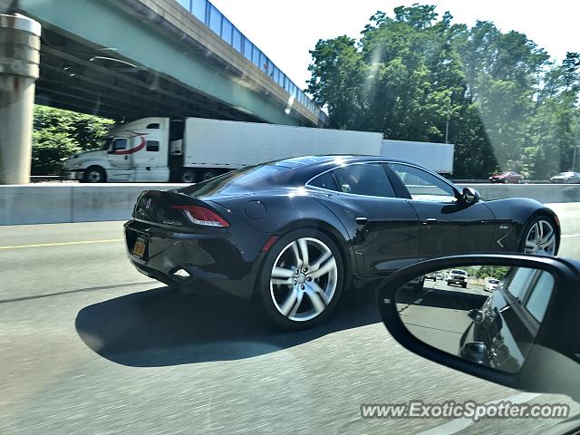 Fisker Karma spotted in Parsippany, New Jersey