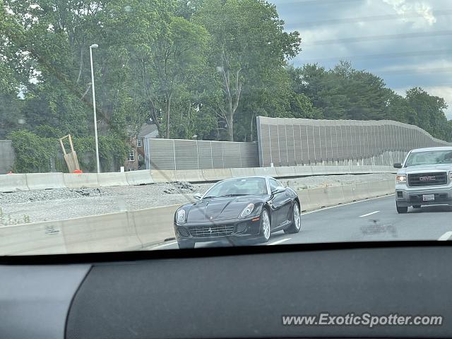 Ferrari 599GTB spotted in Fair Lakes, Virginia