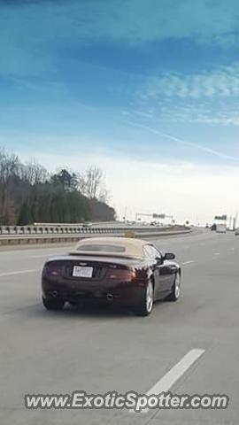 Aston Martin DB9 spotted in Greensboro, North Carolina