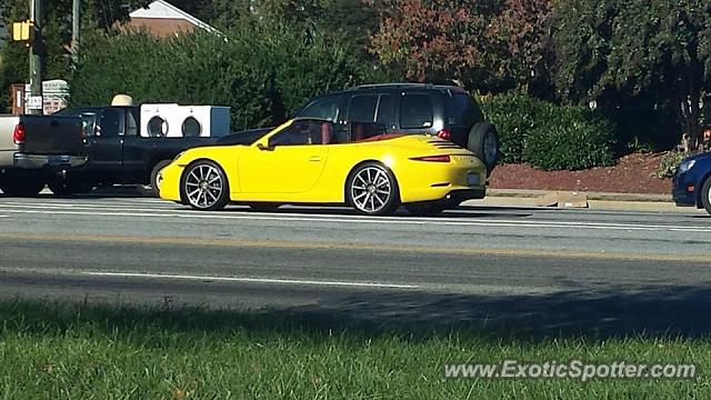 Porsche 911 spotted in Greensboro, North Carolina