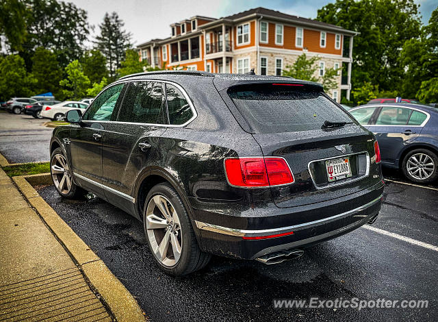 Bentley Bentayga spotted in Bloomington, Indiana