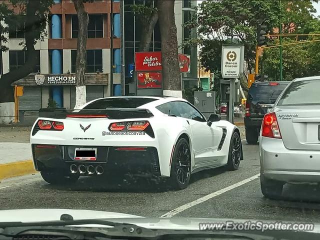 Chevrolet Corvette Z06 spotted in Caracas, Venezuela