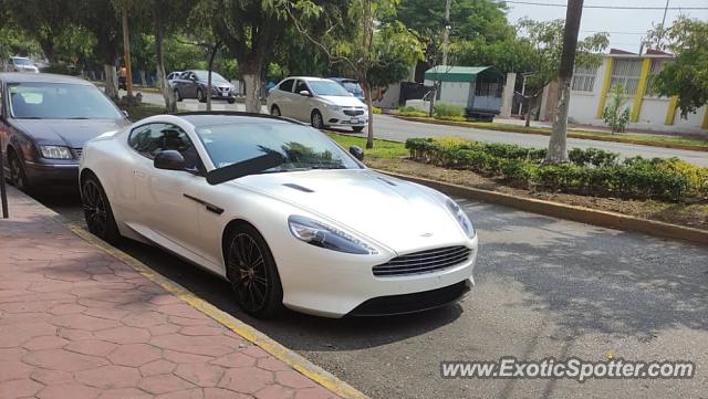 Aston Martin DB9 spotted in Valencia, Venezuela