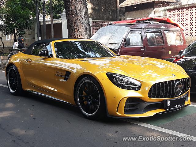 Mercedes AMG GT spotted in Jakarta, Indonesia