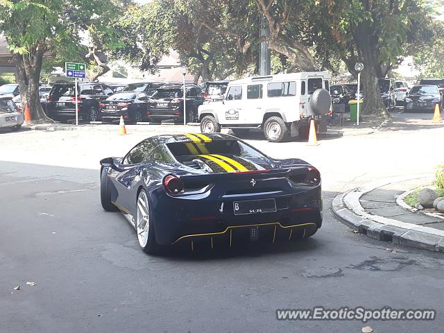 Ferrari 488 GTB spotted in Jakarta, Indonesia