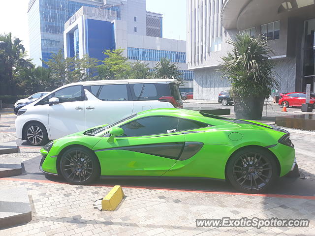 Mclaren 570S spotted in Jakarta, Indonesia