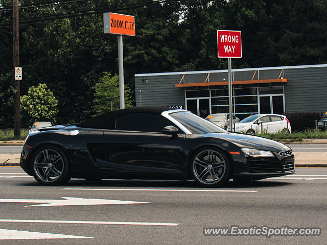 Audi R8 spotted in Charlotte, North Carolina