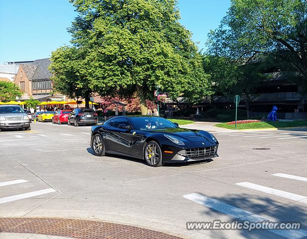 Ferrari F12 spotted in Birmingham, Michigan