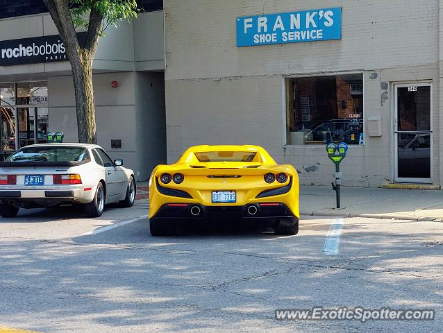 Ferrari F8 Tributo spotted in Birmingham, Michigan