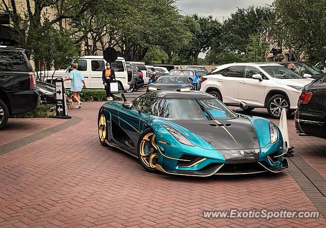 Koenigsegg Regera spotted in Dallas, Texas