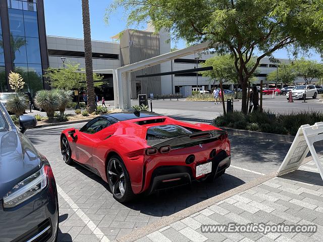 Ferrari SF90 Stradale spotted in Scottsdale, Arizona
