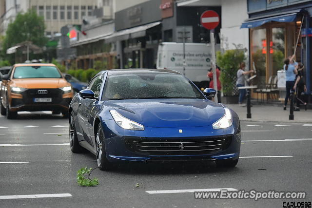 Ferrari GTC4Lusso spotted in Warsaw, Poland