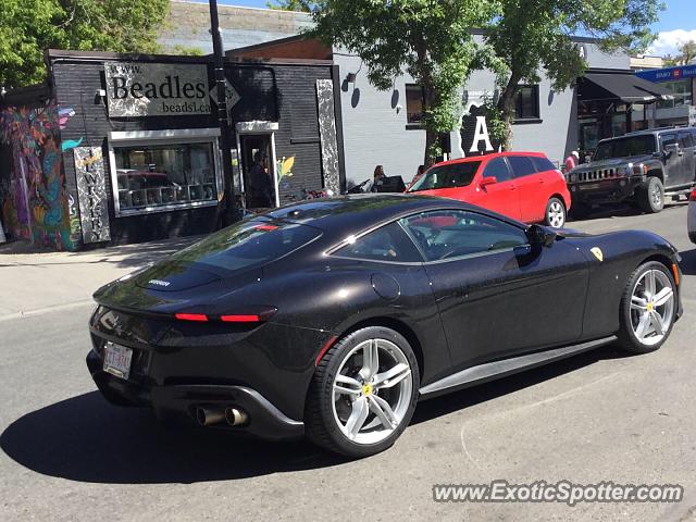 Ferrari Roma spotted in Calgary, Canada