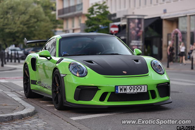 Porsche 911 GT3 spotted in Warsaw, Poland