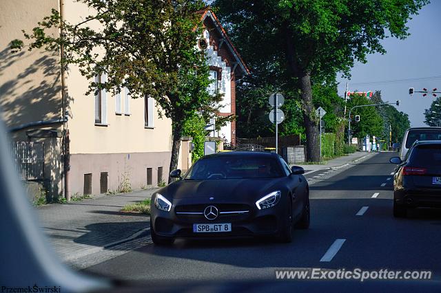 Mercedes AMG GT spotted in Weisswasser, Germany