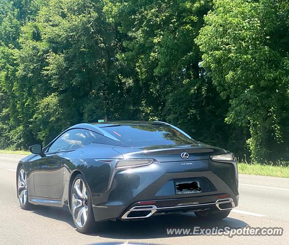 Lexus LC 500 spotted in Columbia, South Carolina
