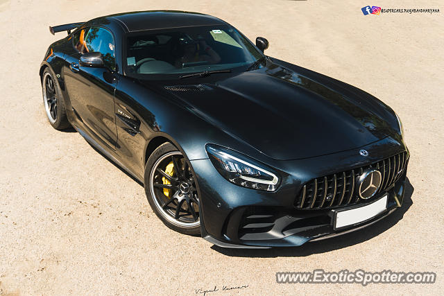 Mercedes AMG GT spotted in Chandigarh, India