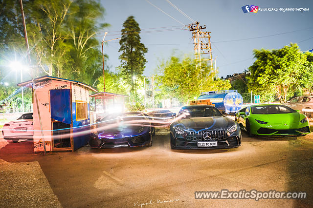 Mercedes AMG GT spotted in Chandigarh, India