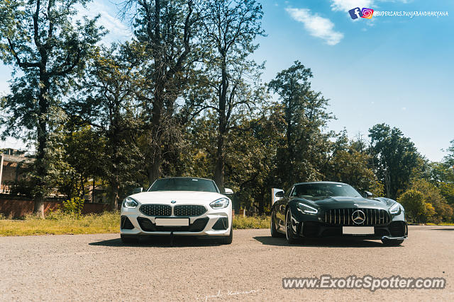 Mercedes AMG GT spotted in Chandigarh, India