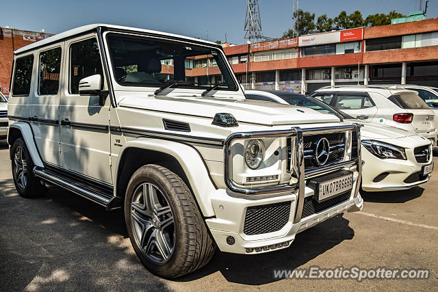 Mercedes 4x4 Squared spotted in Chandigarh, India