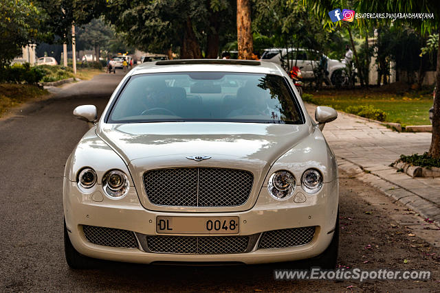Bentley Flying Spur spotted in Chandigarh, India