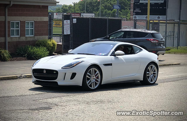 Jaguar F-Type spotted in Washington, Pennsylvania
