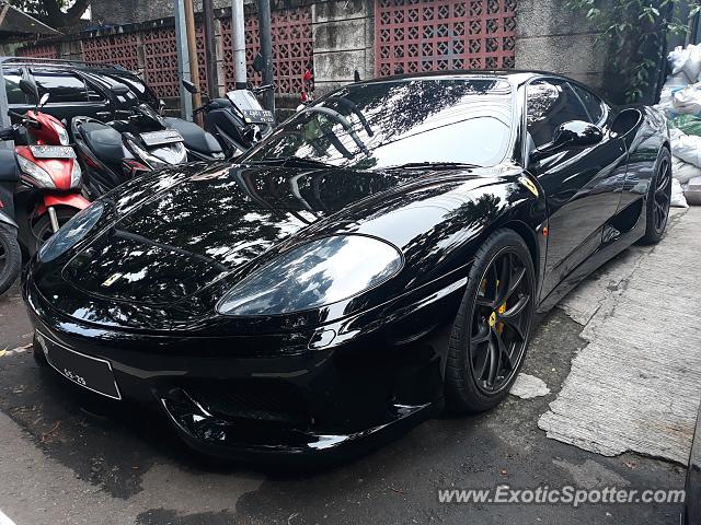 Ferrari 360 Modena spotted in Jakarta, Indonesia