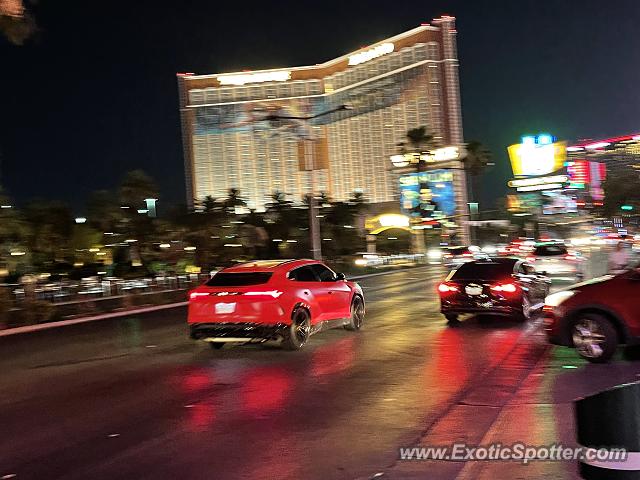 Lamborghini Urus spotted in Las Vegas, Nevada
