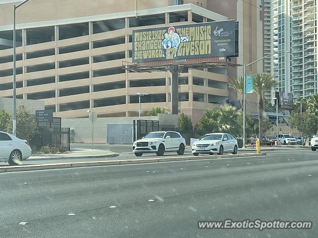 Bentley Bentayga spotted in Las Vegas, Nevada