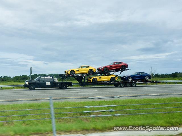 Mercedes AMG GT spotted in I-95, Georgia
