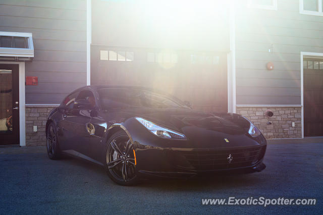 Ferrari GTC4Lusso spotted in Elkhart Lake, Wisconsin