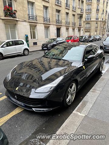 Ferrari GTC4Lusso spotted in Paris., France